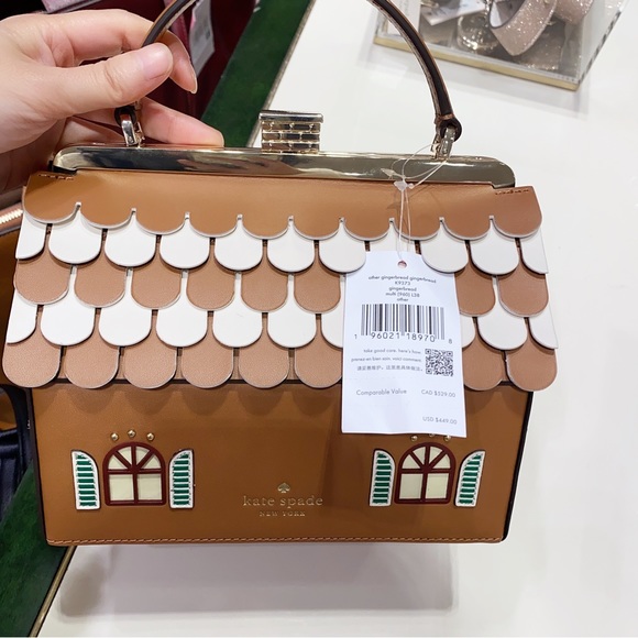Kate Spade Gingerbread House Crossbody - Picture 4 of 9